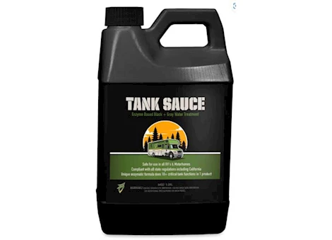 Bling Sauce TANK SAUCE FOR RV AND TRAVEL TRAILERS; ENZYME BASED WITHOUT BACTERIA