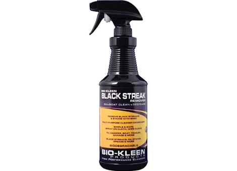 BIO-KLEEN BLACK STREAK REMOVER, CLEANER, & DEGREASER - 32 OZ.