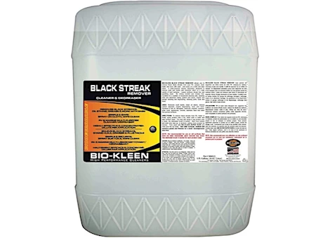 BIO-KLEEN BLACK STREAK REMOVER, CLEANER, & DEGREASER - 5 GALLON