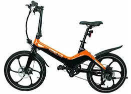 Blaupunkt Fiene ebike; orange/black; 20in tire; 36v 350w; hydraulic disc brakes; pedal/throttle assist
