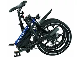 Blaupunkt Fiete ebike; blue/black; 20in tire; 36v 350w; hydraulic disc brakes; pedal/throttle assist
