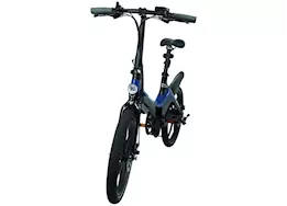 Blaupunkt Folding electric bike, fiete, blue/black, 20in tire, 36v 350w, 10.5ah li-ion, hydr brakes