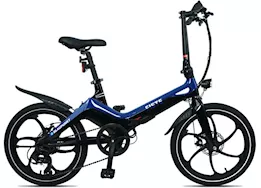 Blaupunkt Folding electric bike, fiete, blue/black, 20in tire, 36v 350w, 10.5ah li-ion, hydr brakes