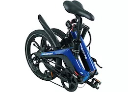 Blaupunkt Folding electric bike, fiete, blue/black, 20in tire, 36v 350w, 10.5ah li-ion, hydr brakes