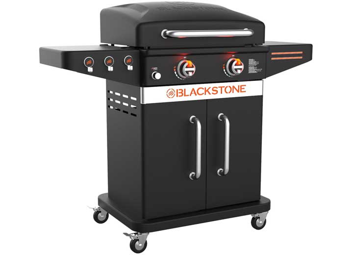 BLACKSTONE PATIO 22” CABINET GRIDDLE WITH HOOD