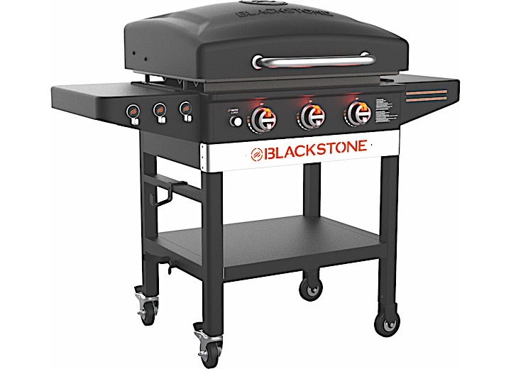 BLACKSTONE PATIO 28” CART GRIDDLE WITH HOOD