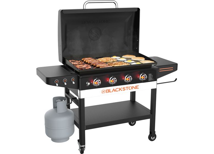 BLACKSTONE PATIO 36” CART GRIDDLE WITH HOOD