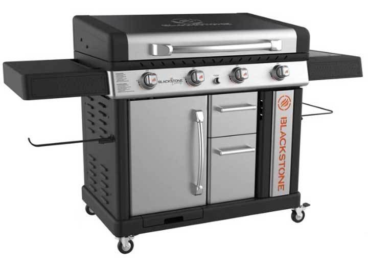 Blackstone 36in pro cabinet griddle w/ hood Main Image