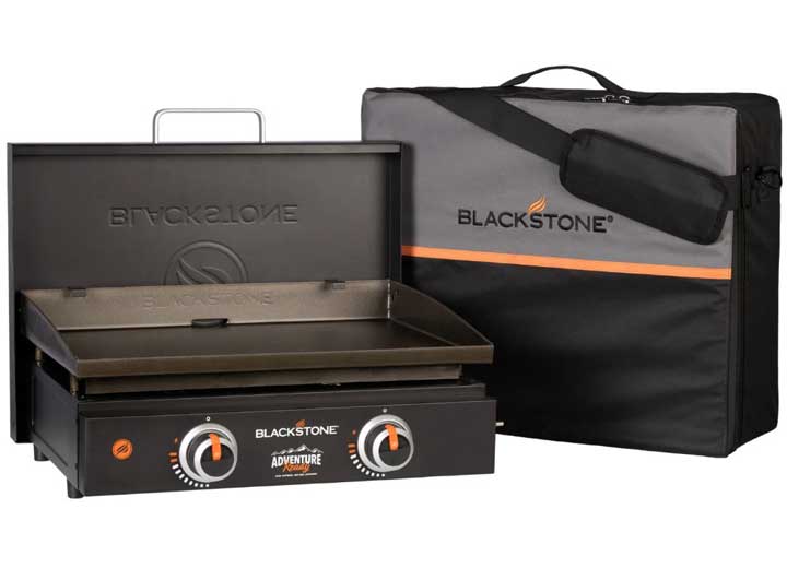 Blackstone 22in tabletop griddle w/ hard cover & carry bag