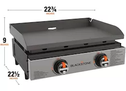 Blackstone 22 in omnivore original tabletop griddle