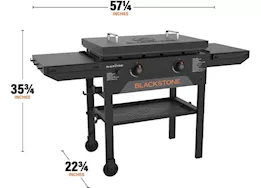 Blackstone Original 28in omnivore griddle cooking station w/hard cover