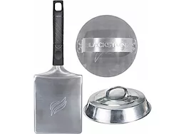 Blackstone Deluxe Hamburger Kit with Spatula, Basting Dome, & Burger Press