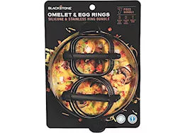 Blackstone Egg Rings & Omelet Ring Kit - 7-Piece Bundle