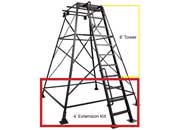 Banks Outdoors 4 ft. Extension for 8 ft. Tower System
