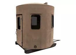 Banks Outdoors Stump 4 ICE Phantom Edition Hunting Blind & Ice Fishing Shelter