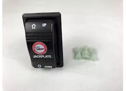 Bob's Machine Action series 4in jac plate, powder coated gloss black