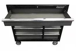 Boxo Tools Tech series, 41in 11-drawer bottom roll tool chest, gloss black