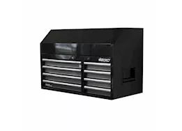 Boxo Tools Tech series, 41in 8-drawer top chest tool box, gloss black