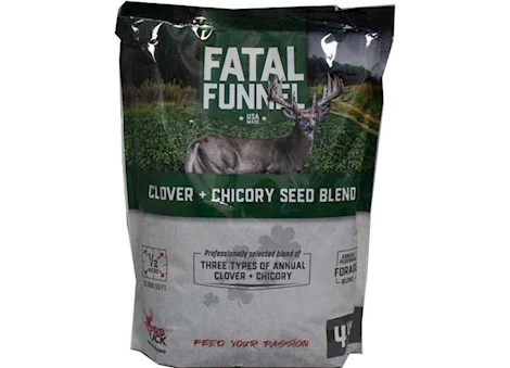Boss Buck Fatal Funnel Clover and Chicory Seed Blend
