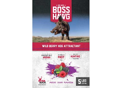 Boss Buck BOSS HAWG WILD BERRY ATTRACTANT - 5 LBS