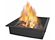 Blue Sky Outdoor Living 36” Square Heavy Duty Steel Fire Ring