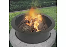 Blue Sky Outdoor Living 36” Round Heavy Duty Steel Fire Ring with Porcelain Coated Finish