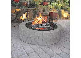 Blue Sky Outdoor Living 36” Round Heavy Duty Steel Fire Ring with Porcelain Coated Finish