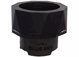 Blue Sky Outdoor Living High Efficiency Ridge Portable Fire Pit w/ Spark Screen - 15.76" Diameter