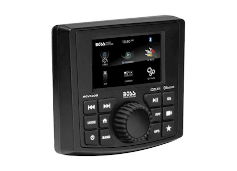 BOSS AUDIO SYSTEMS MGV520B MARINE GAUGE RECEIVER – WEATHERPROOF, 3 INCH LCD