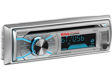 BOSS AUDIO SYSTEMS MR508UABS MARINE STEREO - SINGLE DIN, BLUETOOTH, CD MP3 WMA