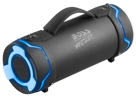 BOSS AUDIO SYSTEMS TUBE PORTABLE WEATHERPROOF BLUETOOTH SPEAKER - 3-INCH