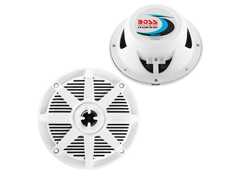 BOSS AUDIO SYSTEMS MCK508WB.6 MARINE RECEIVER & SPEAKER PACKAGE - WEATHERPROOF