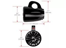 Boss audio systems mrwt40 marine waketower speaker system - 400 watts