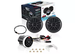 Boss audio systems mckgb350b.6 weatherproof marine gauge receiver and speaker package