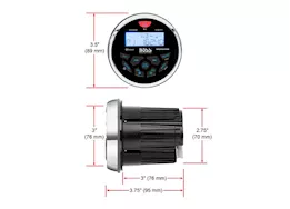 Boss audio systems mgr350b marine gauge receiver - bluetooth, digital media mp3