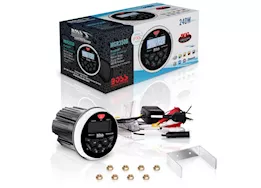 Boss audio systems mgr350b marine gauge receiver - bluetooth, digital media mp3