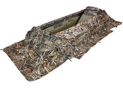 Beavertail Boats and Decoys PREDATOR XCS BLIND FRAME/COVER-KARMA WETLAND