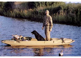 Beavertail Boats and Decoys Stealth dog ramp - marsh brown