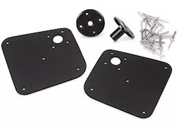 Beavertail Boats and Decoys Stealth 1200 oar lock kit - marsh brown