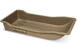 Beavertail Boats and Decoys Medium marsh brown sport sled