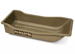 Beavertail Boats and Decoys Small marsh brown sport sled