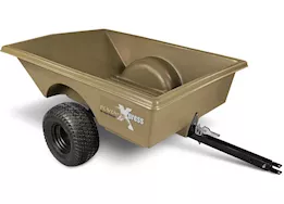 Beavertail Boats and Decoys Xpress 15 atv trailer - marsh brown - pin hitch, 1500 lb capacity