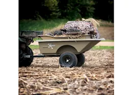 Beavertail Boats and Decoys Super xpress atv trailer - marsh brown - 2in ball, 1500 lb capacity