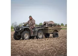 Beavertail Boats and Decoys Super xpress atv trailer - marsh brown - 2in ball, 1500 lb capacity