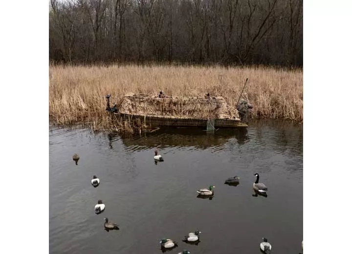 Beavertail Boats and Decoys 1700 boat blind- karma wetland(fits 16ft - 18ft boats, up to 86in beam)