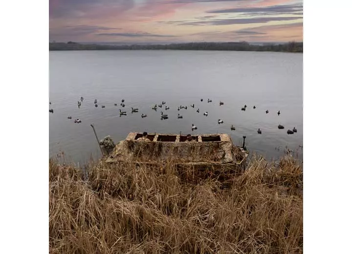 Beavertail Boats and Decoys 1800 boat blind- karma wetland (fits 17ft - 18ft boats, up to 86in beam)