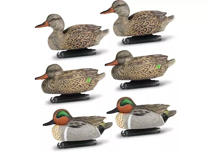 Beavertail Boats and Decoys Refuge series teal floater decoys 6pk