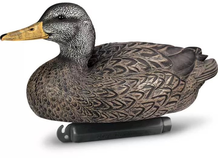 Beavertail Boats and Decoys Refuge series black duck floater decoys 6pk