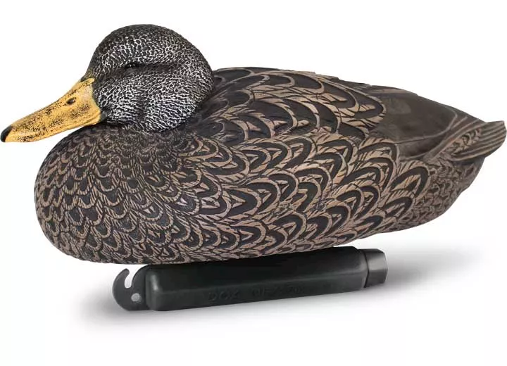 Beavertail Boats and Decoys Refuge series black duck floater decoys 6pk