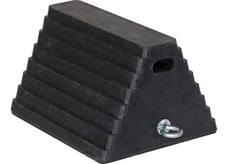 Buyers Products Rubber Wheel Chock With Chain Eye
